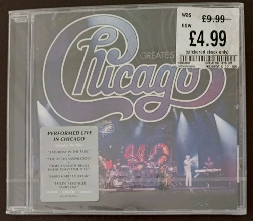 Chicago greatest hits - hits, live